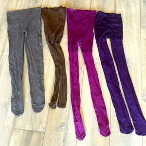 4 Colorful Tights